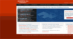 Desktop Screenshot of algoryx.com